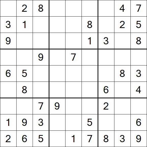Sudoku - Medium