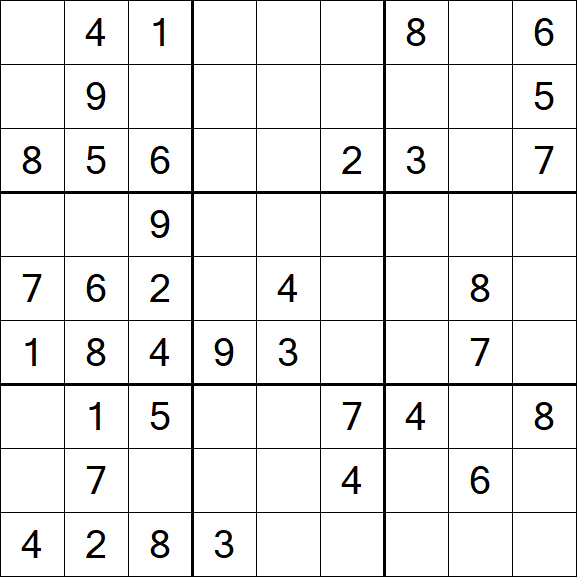 Sudoku - Medium