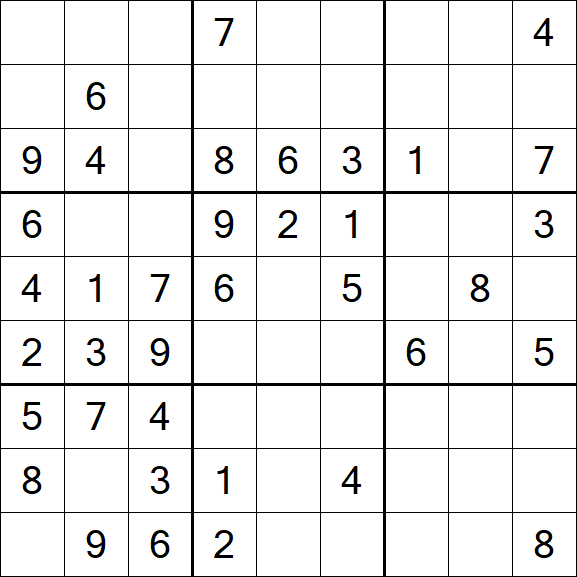 Sudoku - Medium