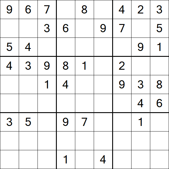 Sudoku - Medium