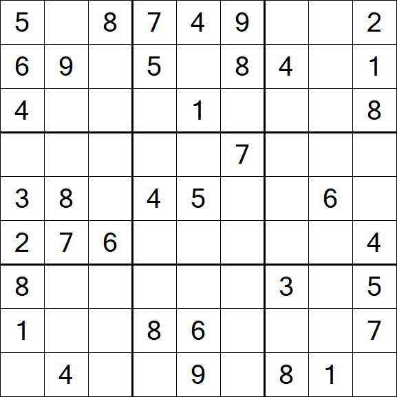 Sudoku - Medium