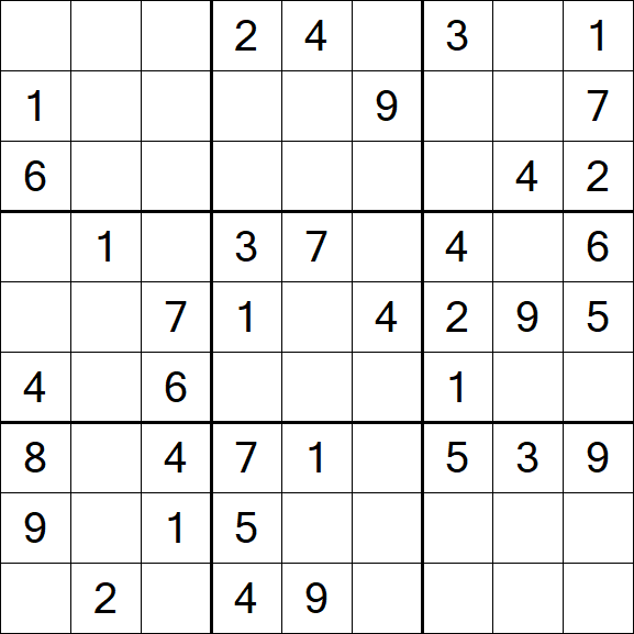 Sudoku - Medium