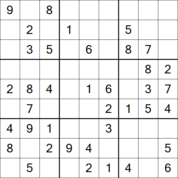 Sudoku - Medium