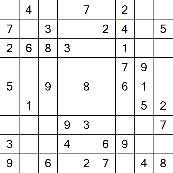 Sudoku - Medium