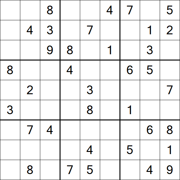 Sudoku - Medium