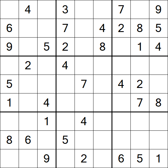 Sudoku - Medium