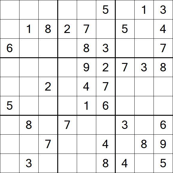 Sudoku - Medium