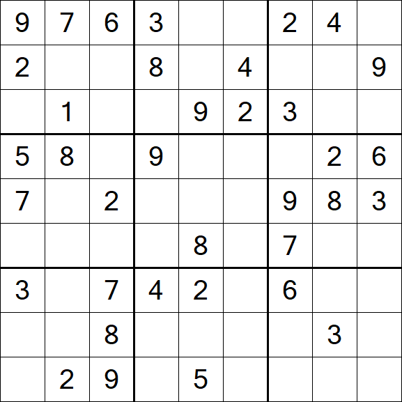 Sudoku - Medium