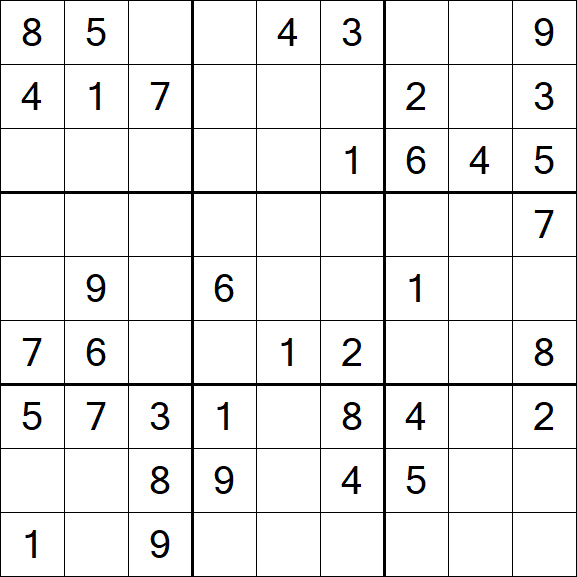 Sudoku - Medium
