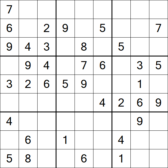 Sudoku - Medium