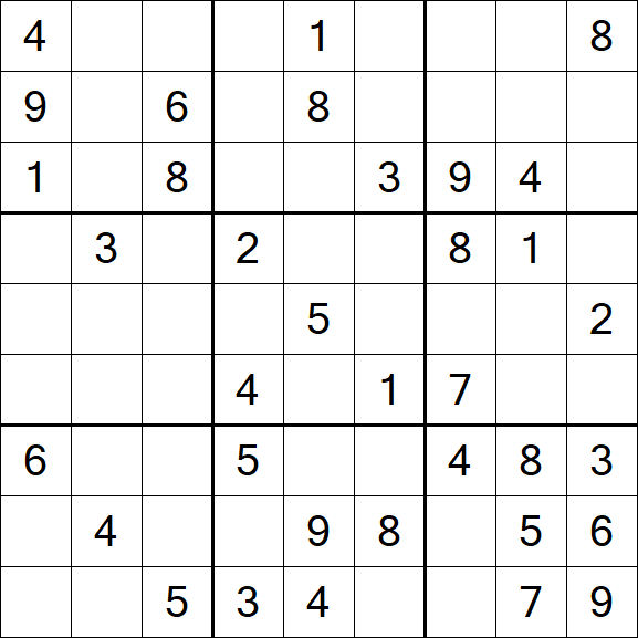 Sudoku - Medium