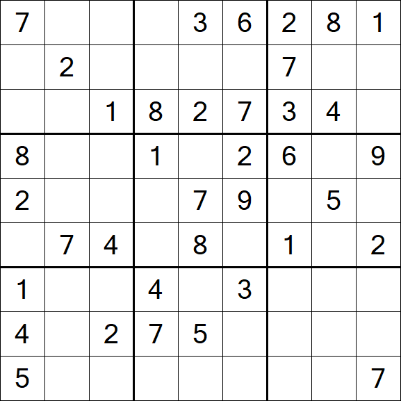 Sudoku - Medium