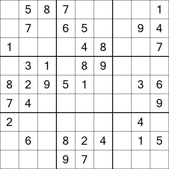 Sudoku - Medium