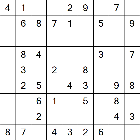 Sudoku - Medium