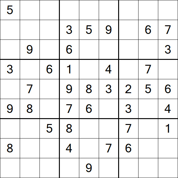 Sudoku - Medium