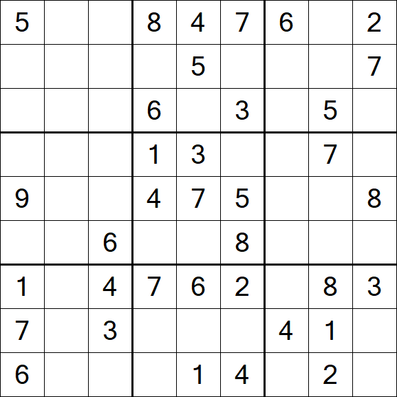 Sudoku - Medium