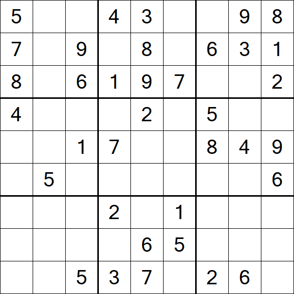 Sudoku - Medium