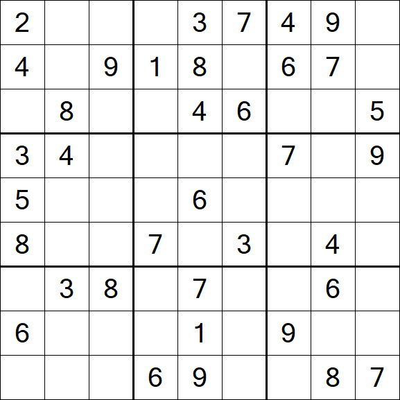 Sudoku - Medium