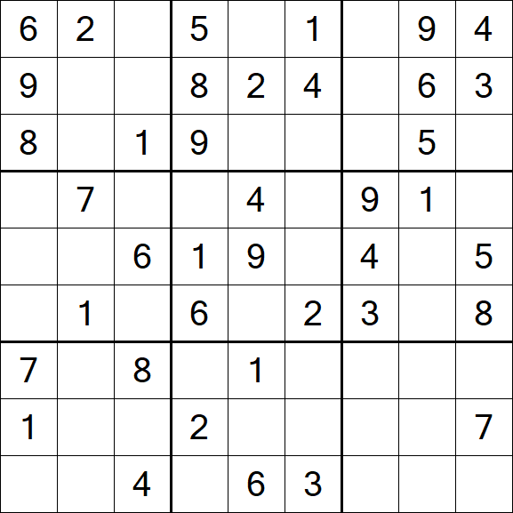 Sudoku - Medium
