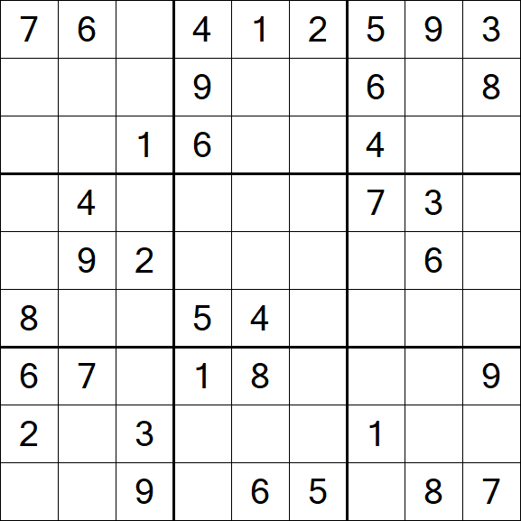 Sudoku - Medium