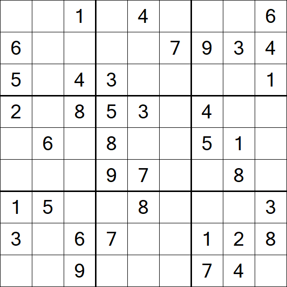 Sudoku - Medium
