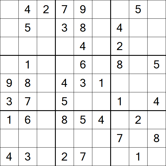 Sudoku - Medium