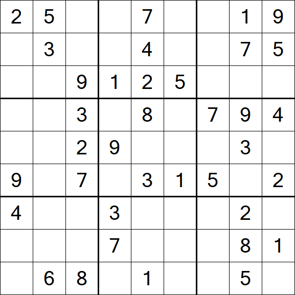 Sudoku - Medium