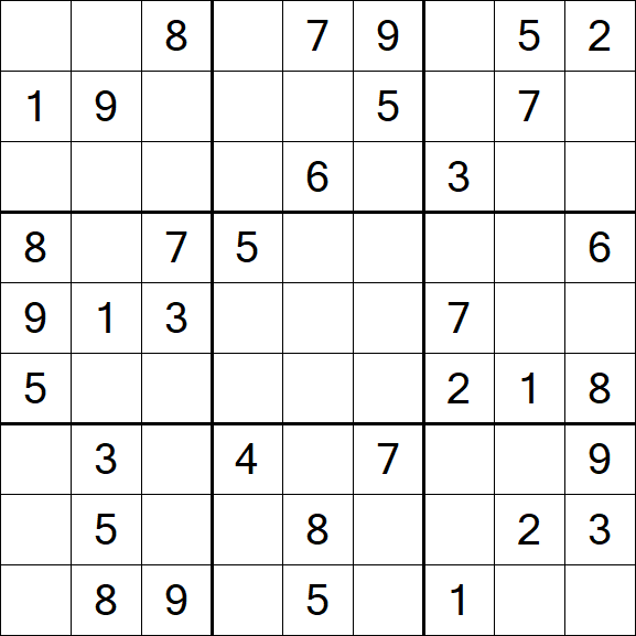 Sudoku - Medium