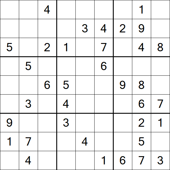 Sudoku - Medium