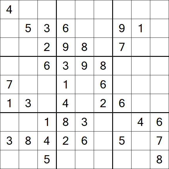 Sudoku - Medium