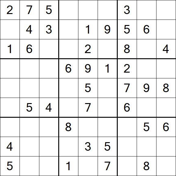 Sudoku - Medium