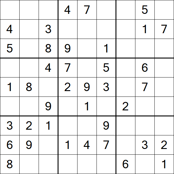 Sudoku - Medium