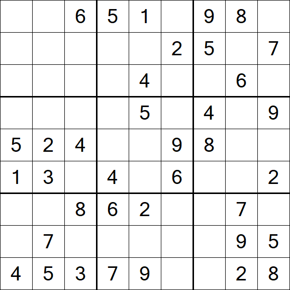 Sudoku - Medium