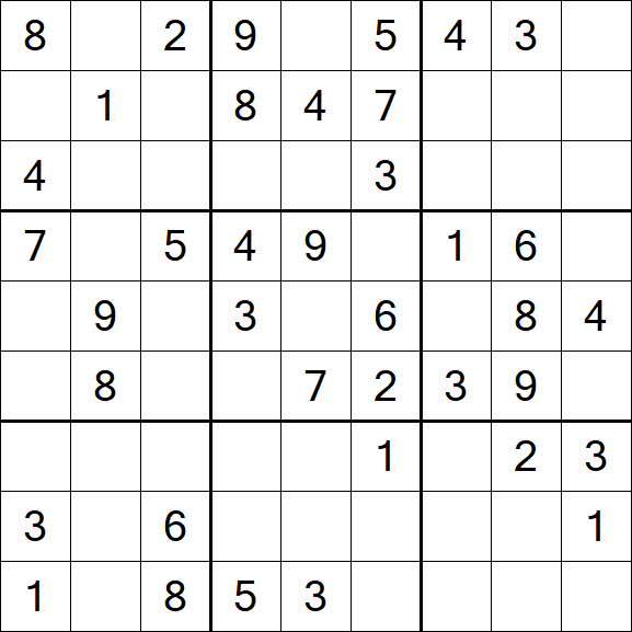 Sudoku - Medium