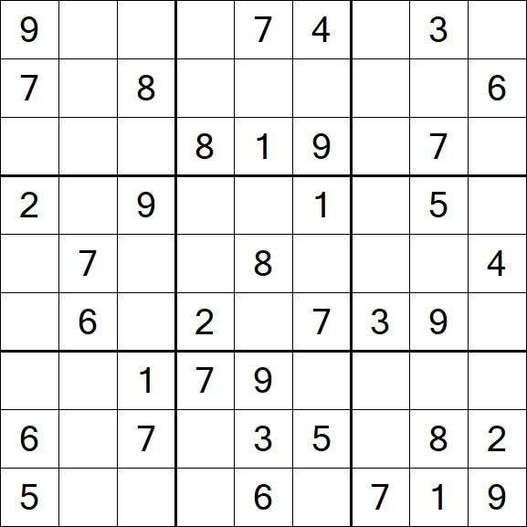 Sudoku - Mittel