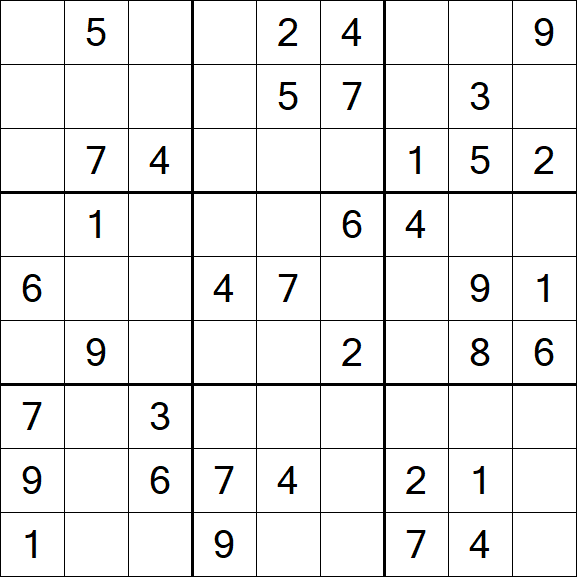 Sudoku - Medium