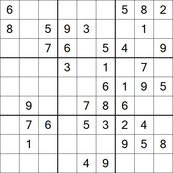 Sudoku - Medium