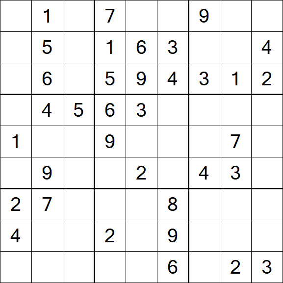 Sudoku - Medium