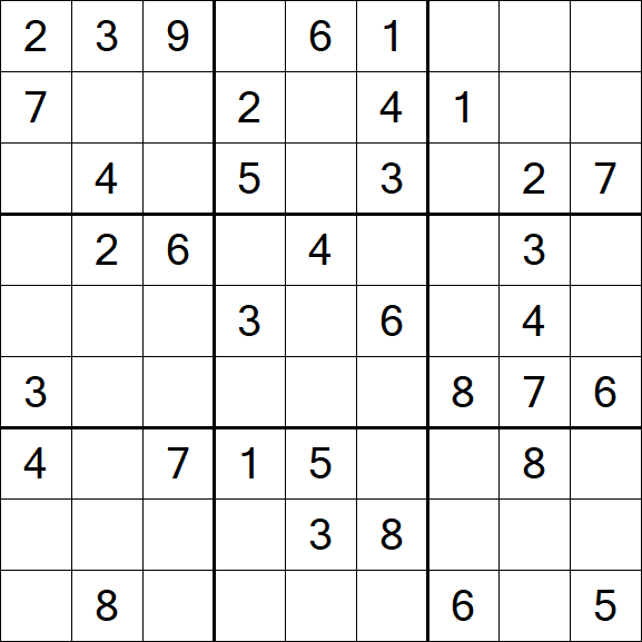 Sudoku - Mittel