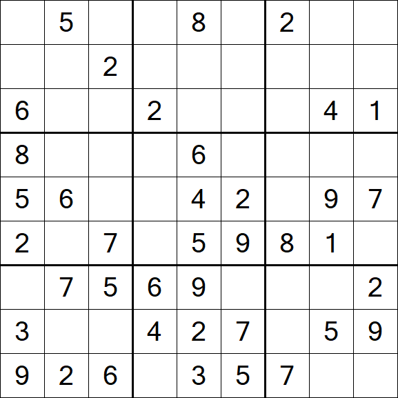 Sudoku - Medium