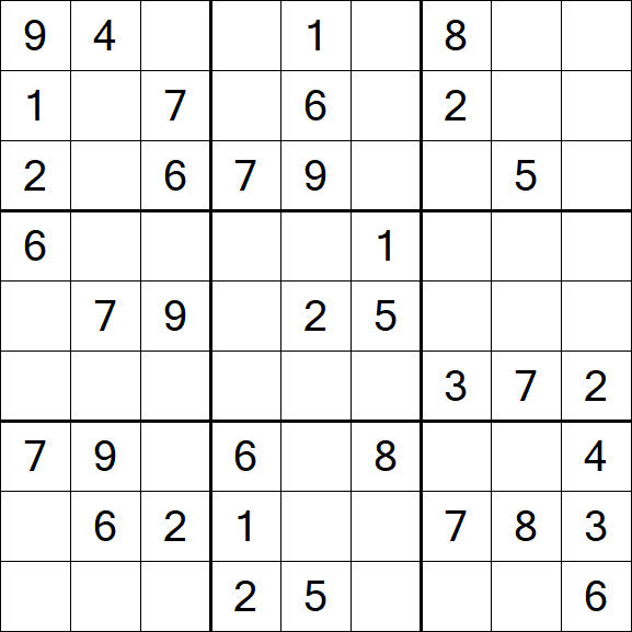 Sudoku - Medium