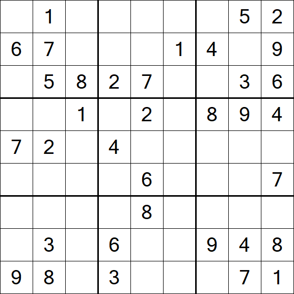 Sudoku - Médio