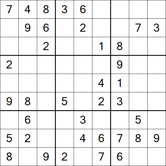 Sudoku - Medium