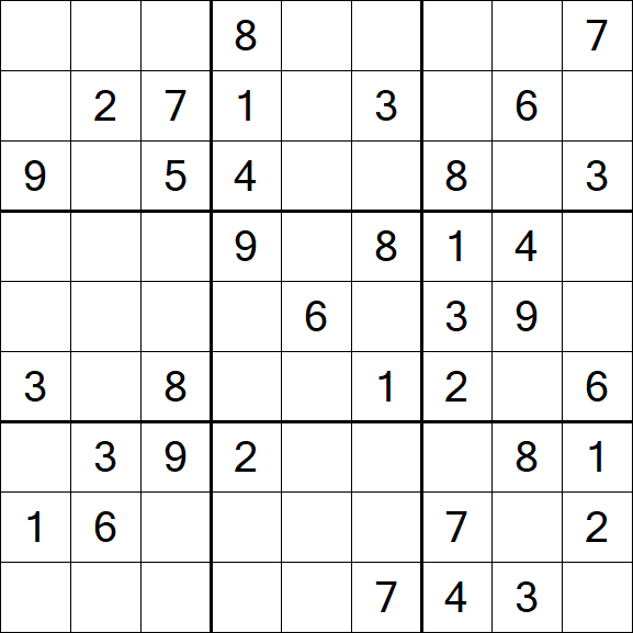 Sudoku - Medium
