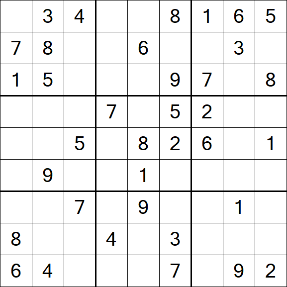 Sudoku - Medium