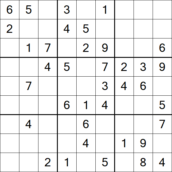 Sudoku - Medium
