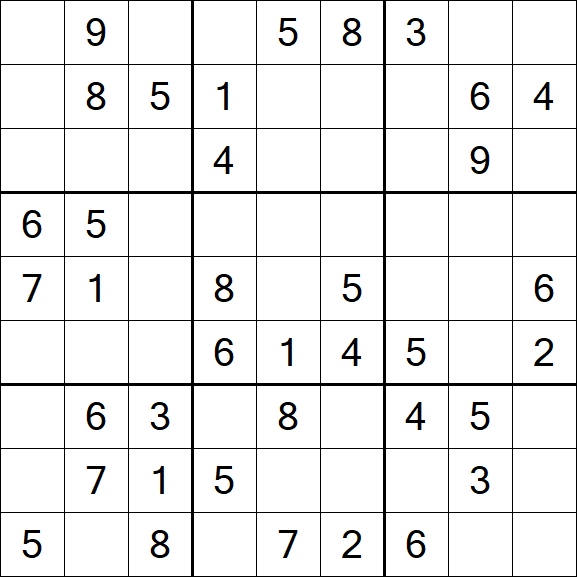 Sudoku - Mittel