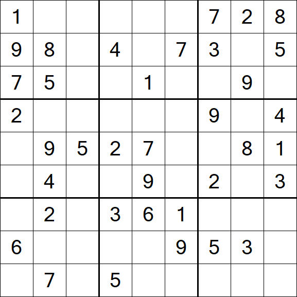 Sudoku - Mittel