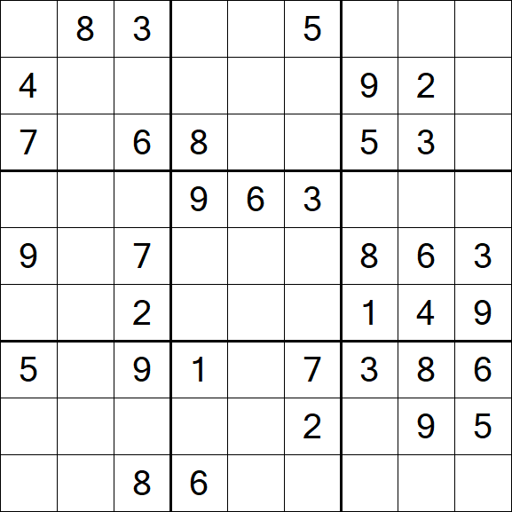 Sudoku - Mittel