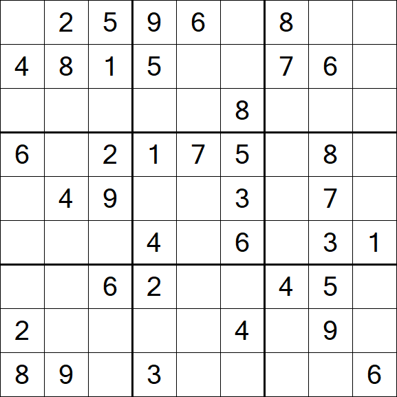Sudoku - Medio